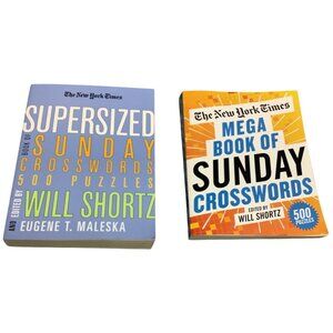 2 The New York Times Supersized & Mega Book Of Sunday Crosswords 500 Puzzles